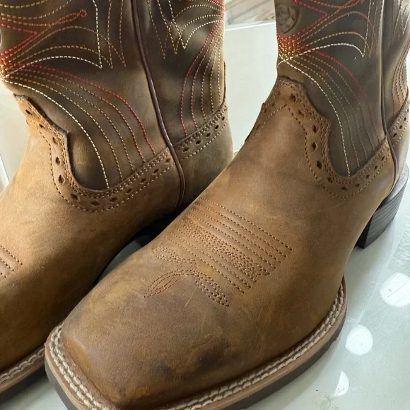 Ariat Men's Brown Western Boots - Picture 4 of 7